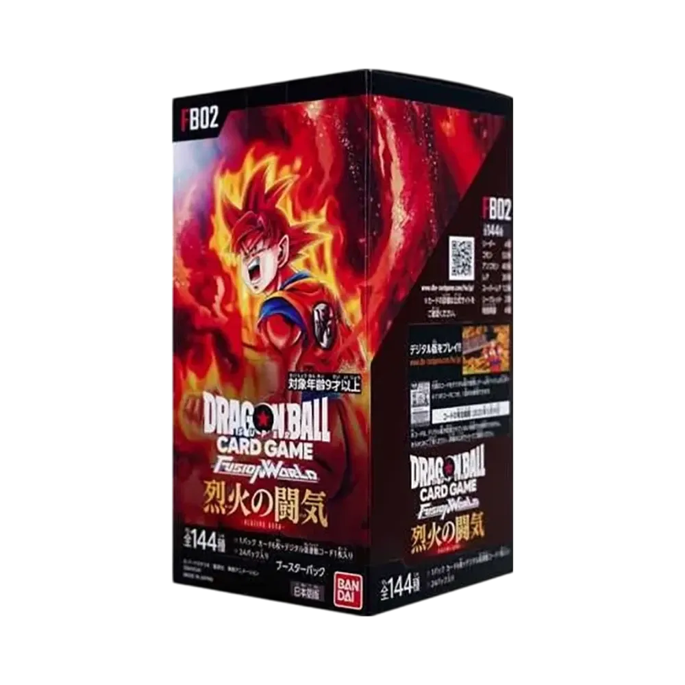 Dragon Ball Fusion World FB02 Blazing Aura Booster Box [Tape Cut]