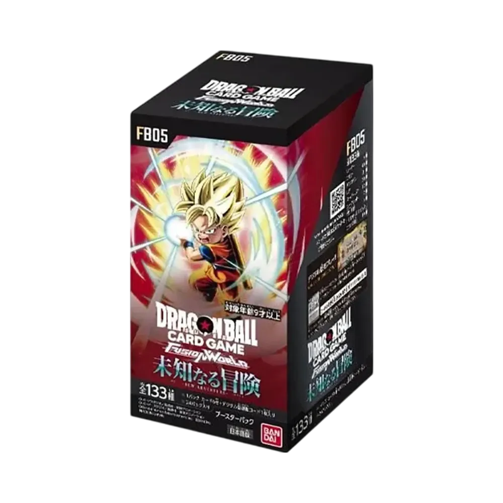 Dragon Ball Fusion World FB05 New Adventure Booster Box [Tape Cut]