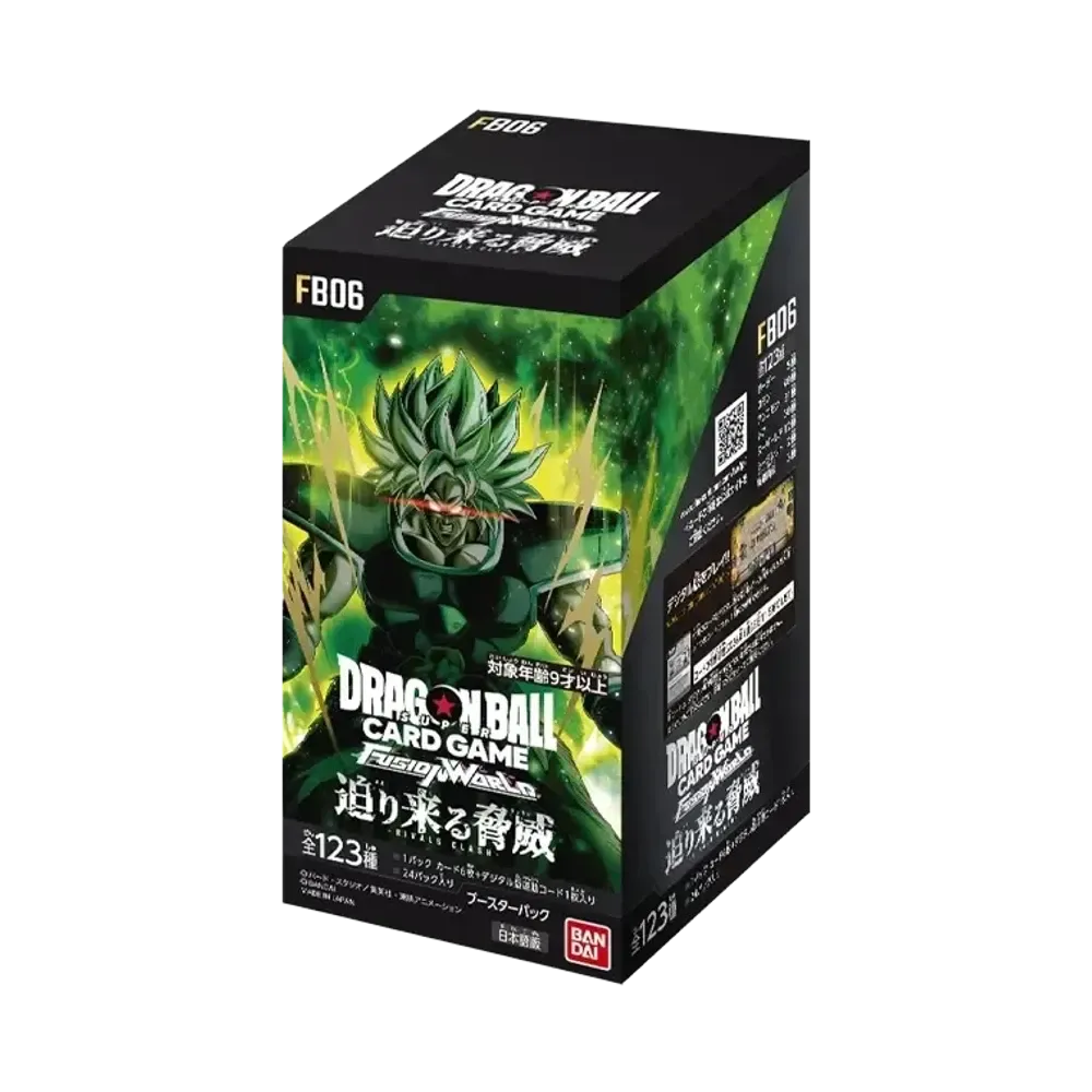 Dragon Ball Fusion World FB06 Rivals Clash Booster Box [Tape Cut]