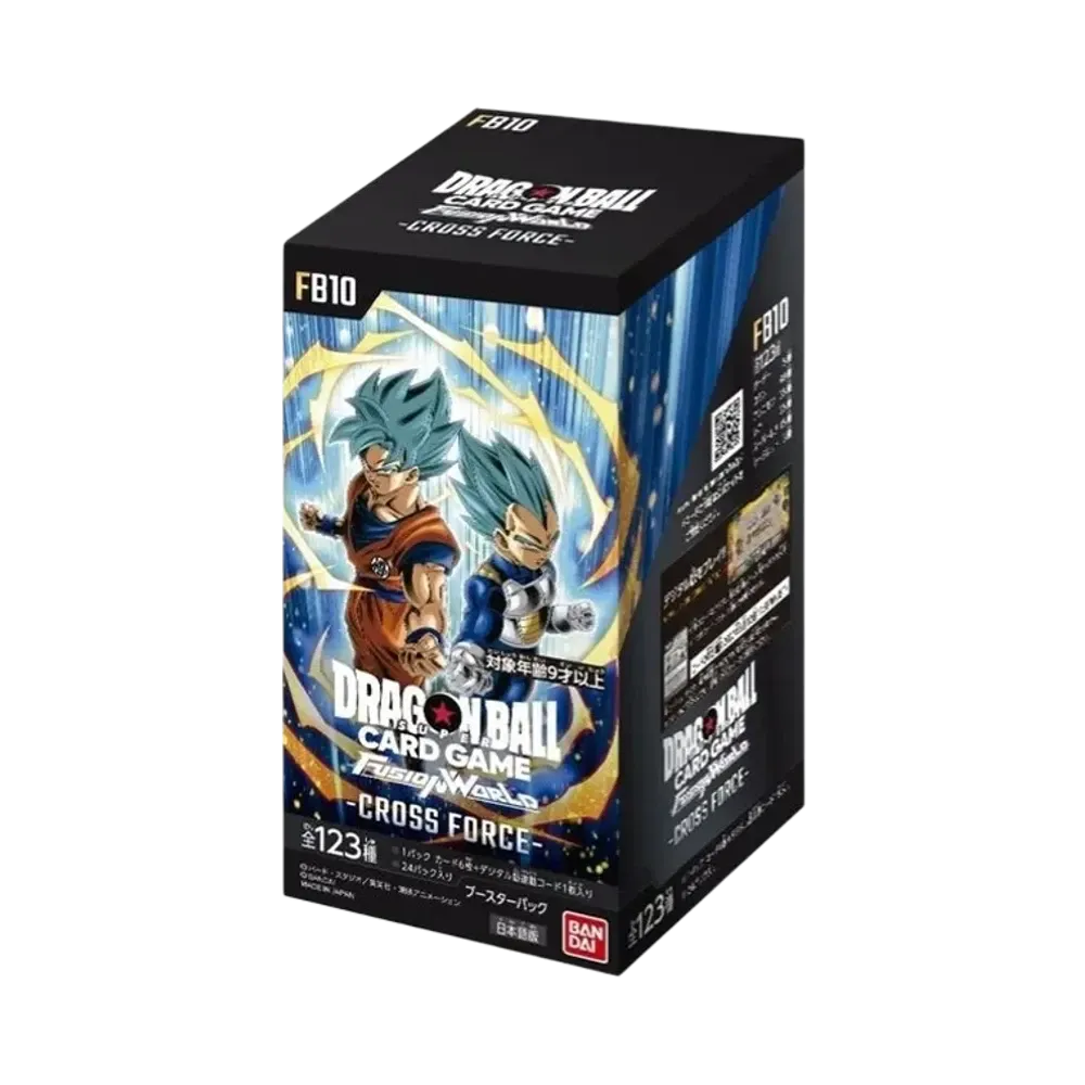 Dragon Ball Fusion World FB10 Cross Force Booster Box [Tape Cut]