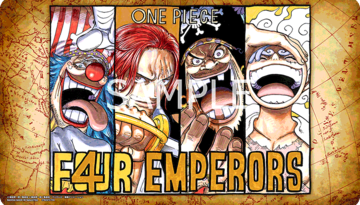 ONE PIECE Card Game Official Playmat Limited Edition Vol.2 (Four Emperors)